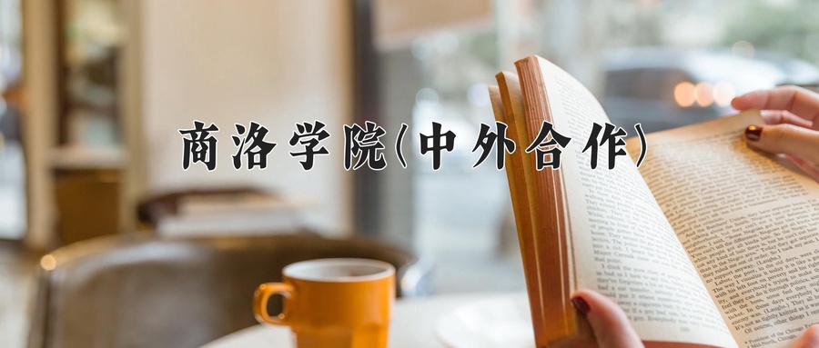 商洛学院(中外合作)近三年录取分数线及位次:陕西2022-2024最低分