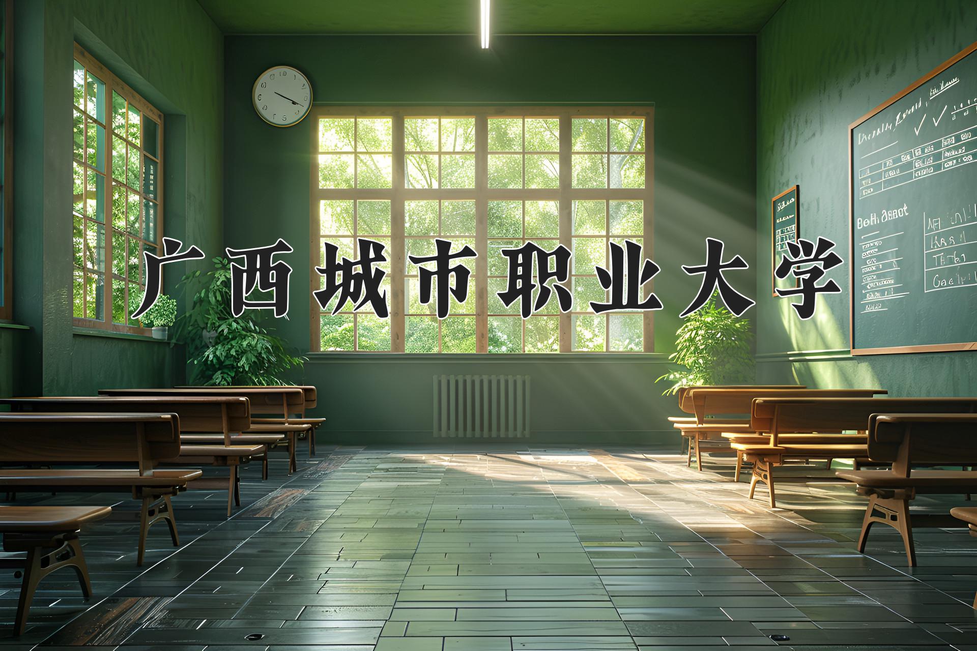 广西城市职业大学近三年录取分数线及位次：陕西2022-2024最低分