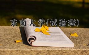 东南大学(试验班)近三年录取分数线及位次：陕西2022-2024最低分