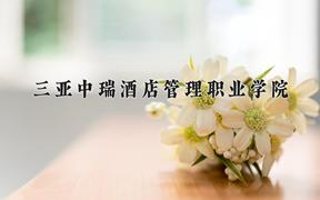 三亚中瑞酒店管理职业学院近三年录取分数线及位次：陕西2022-2024最低分