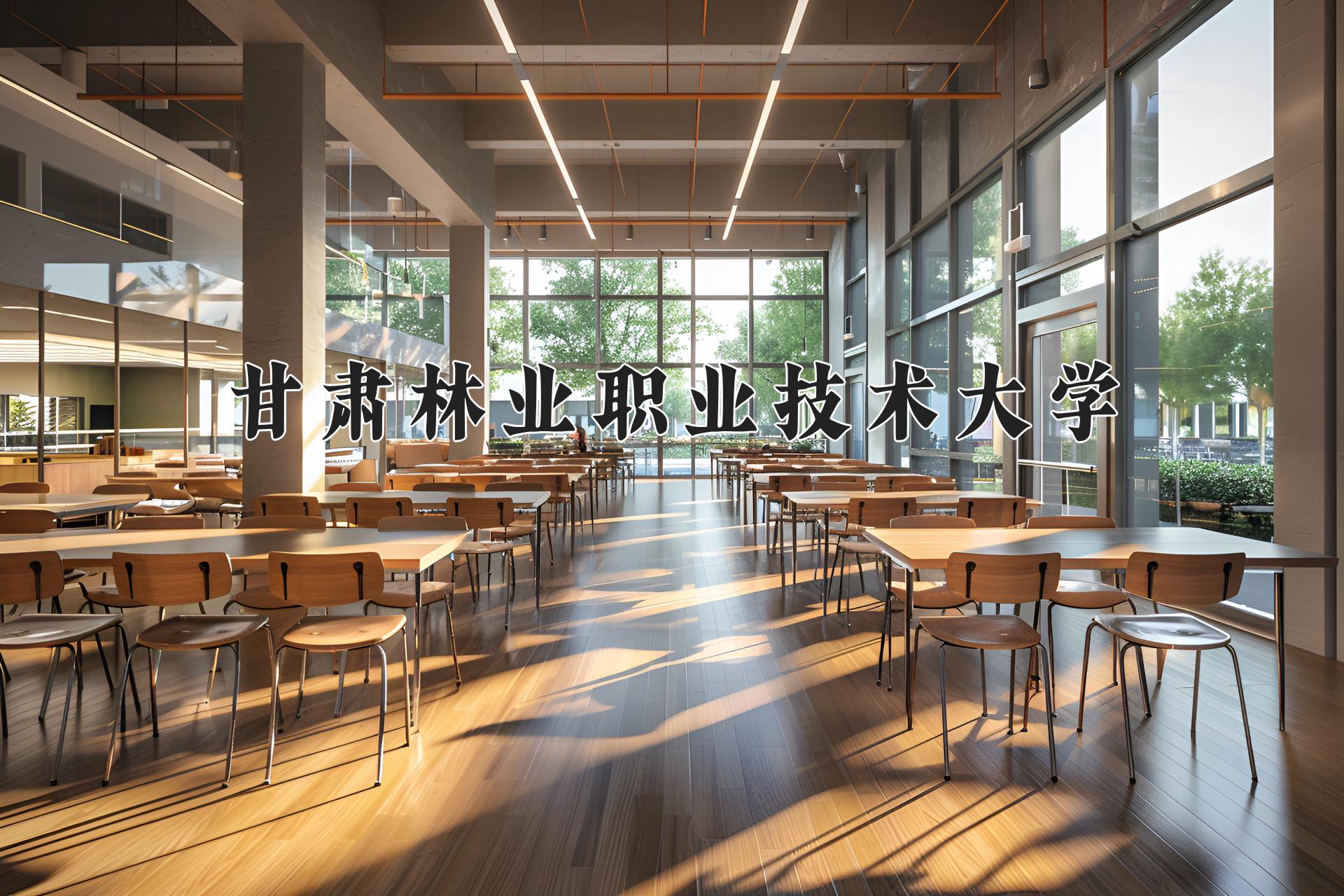 甘肃林业职业技术大学近三年录取分数线及位次：陕西2022-2024最低分