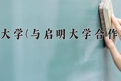 长春大学(与启明大学合作项目)近三年录取分数线及位次：陕西2022-2024最低分