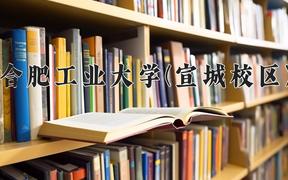 合肥工业大学(宣城校区)近三年录取分数线及位次：陕西2022-2024最低分