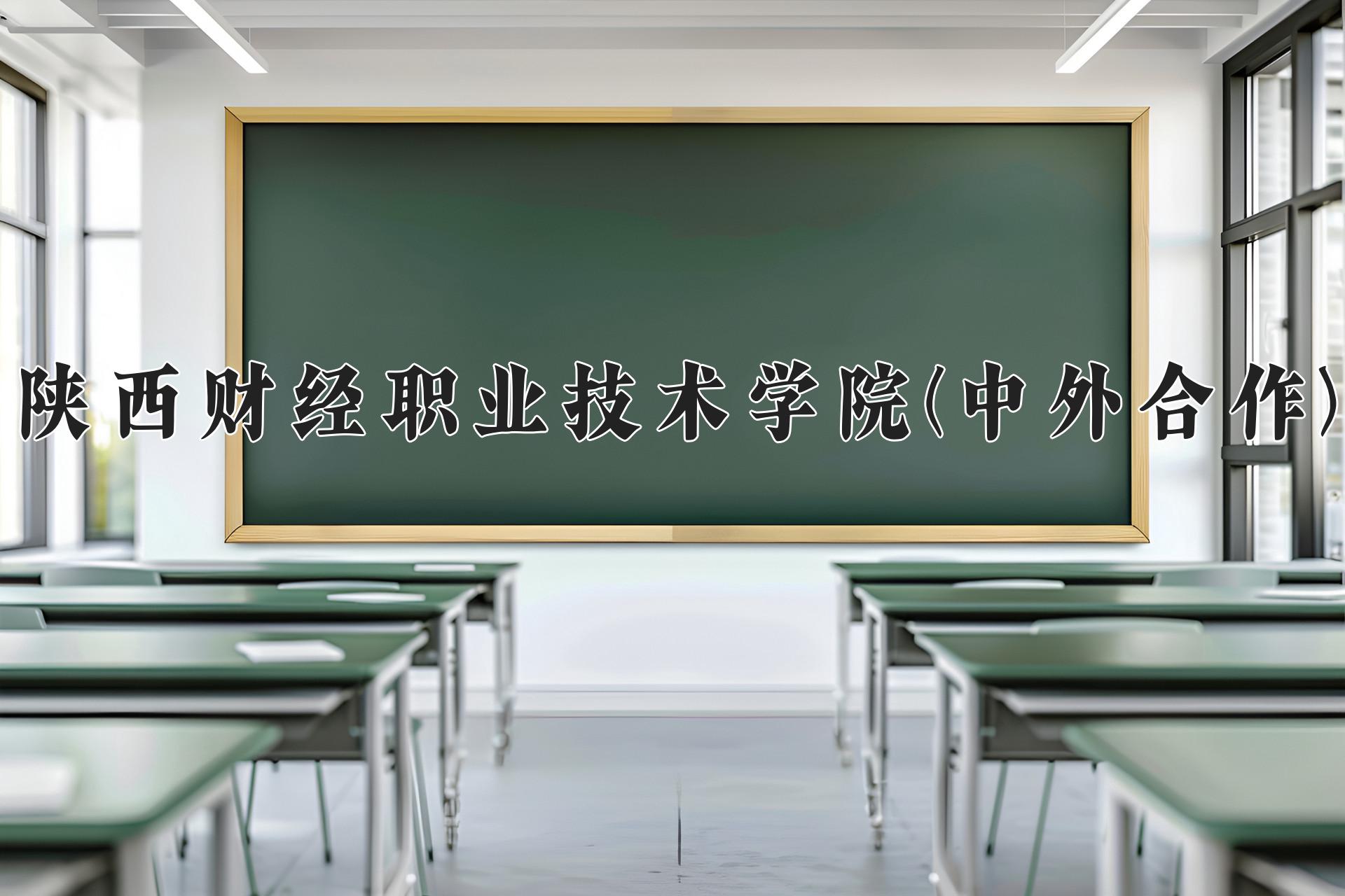 陕西财经职业技术学院(中外合作)近三年录取分数线及位次:陕西2022-2024最低分