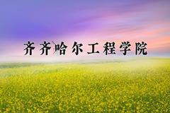 2024年齐齐哈尔工程学院录取分数线，河北最低448分