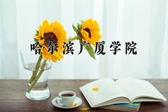 2024年哈尔滨广厦学院录取分数线，河北最低453分