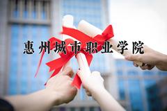 2024年惠州城市职业学院录取分数线，河北最低319分