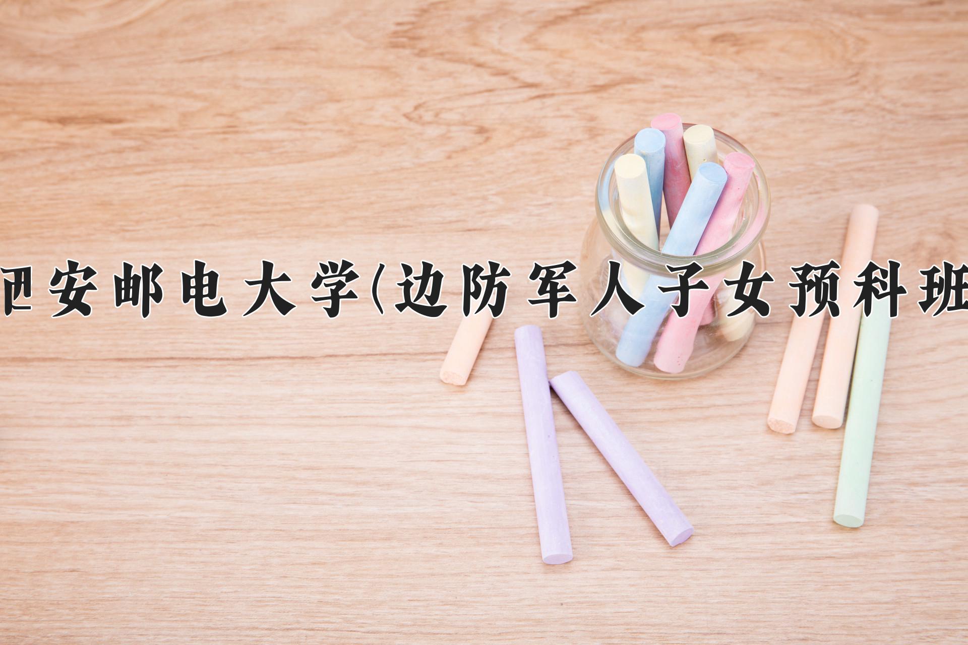 西安邮电大学(边防军人子女预科班)