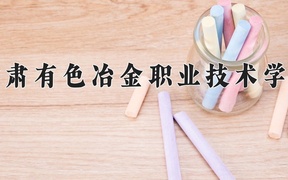 2024年甘肃有色冶金职业技术学院录取分数线，河北最低337分