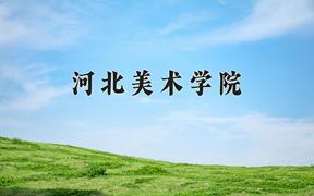 2024年河北美术学院录取分数线，河北最低322分