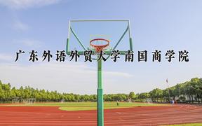 广东外语外贸大学南国商学院2024在陕西录取分数线是多少？最低408分/最高419分
