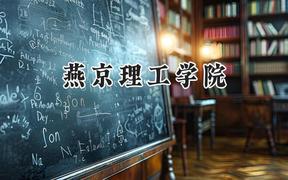燕京理工学院2024在河南录取分数线是多少？最低184分/最高465分