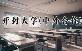 开封大学(中外合作)2024在河南录取分数线是多少？最低269分/最高360分
