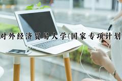 对外经济贸易大学(国家专项计划)2024在陕西录取分数线是多少？最低497分/最高591分