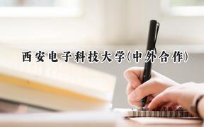 2024西安电子科技大学(中外合作)录取分数线：陕西最低597分