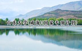 2024山东大学(威海)(国家专项计划)录取分数线：陕西最低551分