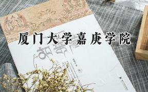 2024厦门大学嘉庚学院录取分数线：河南最低459分