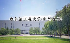 2024哈尔滨工程大学(中外合作)录取分数线：陕西最低574分