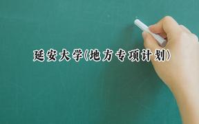 2024延安大学(地方专项计划)录取分数线：陕西最低471分