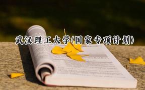 2024武汉理工大学(国家专项计划)录取分数线：陕西最低569分