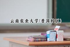 2024云南农业大学(普洱校区)录取分数线：云南最低448分