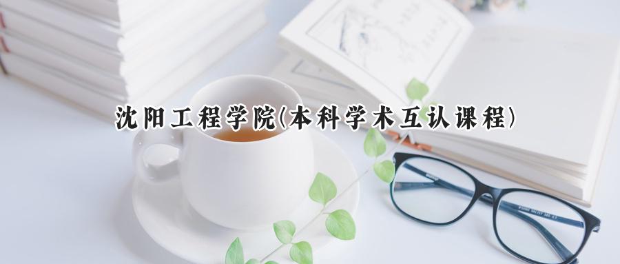 2024沈阳工程学院(本科学术互认课程)录取分数线：河南最低490分-第1张图片-索考网