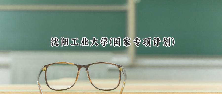 沈阳工业大学(国家专项计划)