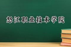 2024怒江职业技术学院录取分数线：云南最低200分