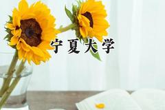 2024宁夏大学录取分数线：河南最低574分