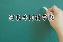 2024河北外国语学院录取分数线：云南最低425分