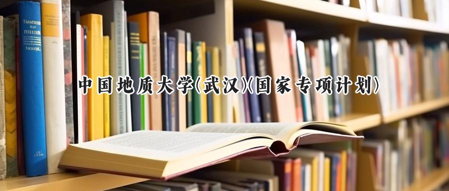 中国地质大学(武汉)(国家专项计划)