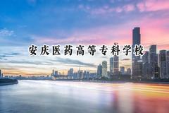 2024安庆医药高等专科学校录取分数线：云南最低404分