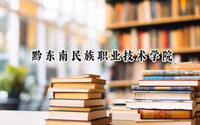 2024黔东南民族职业技术学院录取分数线：河南最低384分