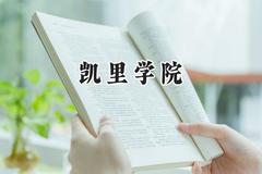 2024凯里学院录取分数线：云南最低448分