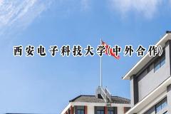 2024西安电子科技大学(中外合作)录取分数线：河南最低608分