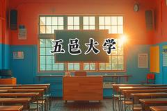 2024五邑大学录取分数线：陕西最低474分