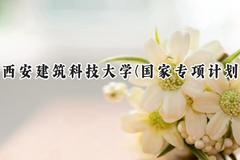 2024西安建筑科技大学(国家专项计划)录取分数线：陕西最低475分