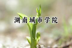 2024湖南城市学院录取分数线：陕西最低450分