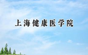 2024上海健康医学院录取分数线：河南最低523分