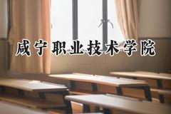 2024咸宁职业技术学院录取分数线：陕西最低327分