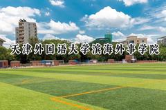 2024天津外国语大学滨海外事学院录取分数线：陕西最低417分