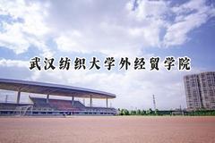 2024武汉纺织大学外经贸学院录取分数线：陕西最低391分