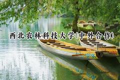 2024西北农林科技大学(中外合作)录取分数线：陕西最低545分