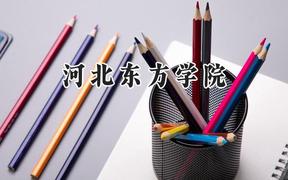 2024河北东方学院录取分数线：江苏最低473分