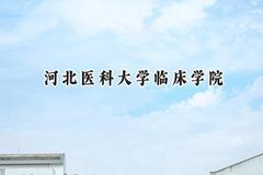 2024河北医科大学临床学院录取分数线：天津最低504分