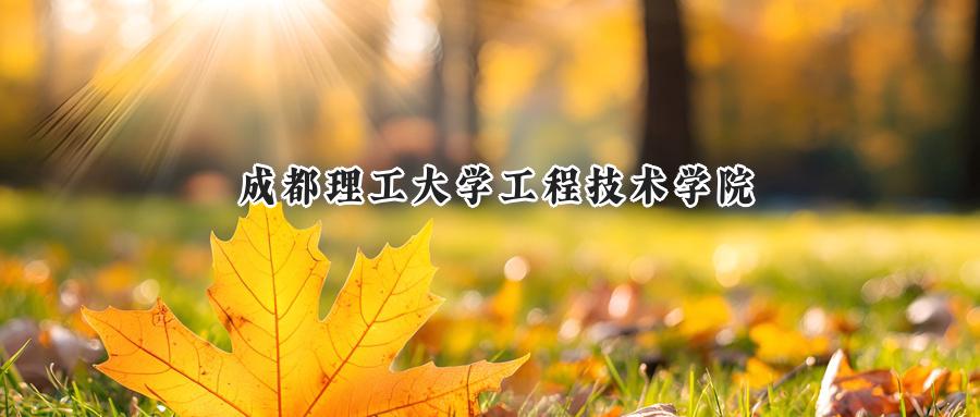 成都理工大学工程技术学院