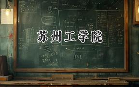 2024苏州工学院录取分数线：天津最低536分