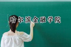 2024哈尔滨金融学院录取分数线：天津最低521分