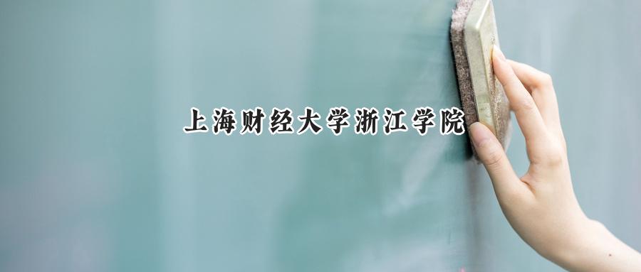 上海财经大学浙江学院