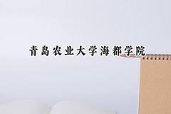 青岛农业大学海都学院2024在内蒙古录取分数线是多少？最低364分/最高410分